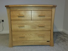 Mamas And Papas Ocean Solid Oak Drawers & Baby Changer