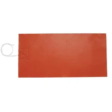 Tempco Shs80338 Strip Heater, 6 In. L, Silicone Rubber