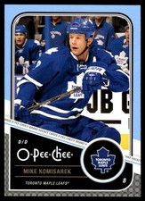 2011-12 O-Pee-Chee #345 Mike Komisarek Toronto Maple Leafs Hockey Card