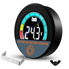 Battery Monitor Voltage Meter DC2V 24V 48V 60V 72V 84V Waterproof Digital 1