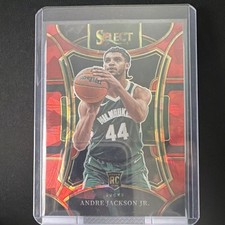 2023-24 Panini Select - Andre Jackson Jr. #317 Mezzanine Prizm (RC) Bucks