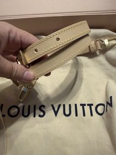 Authentic Louis Vuitton Vachetta Leather Crossbody Or Shoulder Strap.