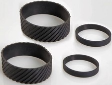 Wilesco Rubber Tyres Set For Steam Traction Engines & Roller D405/1 D405/2 Etc