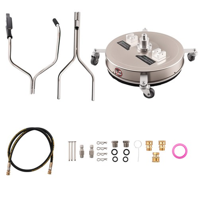 #ad 20in Pressure Washer Surface Cleaner 4500PSI Stainless Steel Splash Proof $226.30