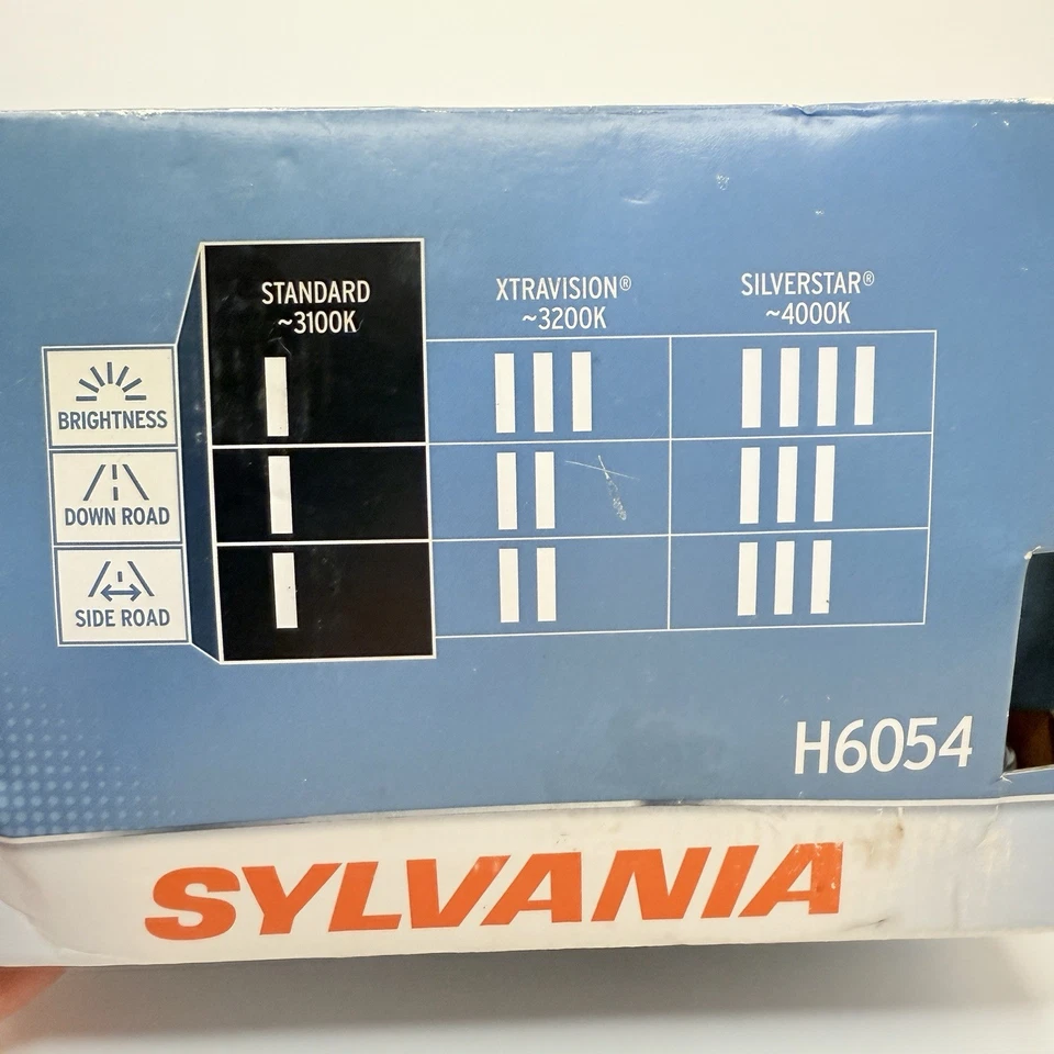SYLVANIA HEADLIGHT LAMP H6054 STANDARD 12V 65/35W NEW YY - Image 4 of 4