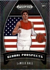 2020-21 Prizm DP Global Prospects LAMELO BALL RC #98 NM-MT