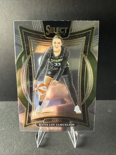 2025 Panini Select WNBA Concourse Katie Lou Samuelson #53 Silver Prizm
