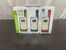 Motorola Talkabout T110 Two-Way Radio White 3-Pack