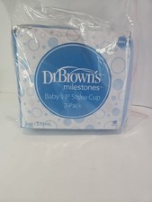Dr. Brown's Milestones 9 fl oz Baby's First Straw Cup