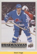 2018-19 Upper Deck UD Canvas Retired Stars Peter Stastny #C243 HOF READ 08aw
