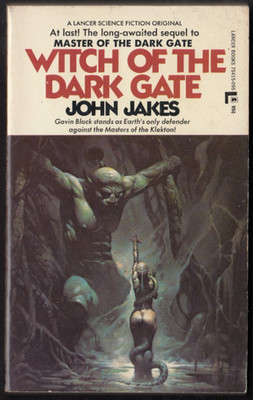 Vintage Paperback - WITCH OF THE DARK GATE, John Jakes, 1972, Lancer, SCI-FI