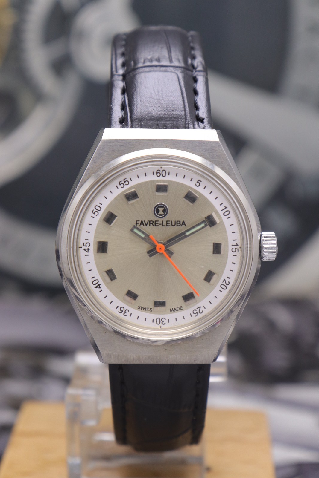 Wristwatch. Manual Vintage Favre Men's Winding Leuba - vintagewatches.pk