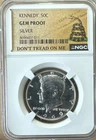 1969 Kennedy Half Dollar Gem Proof Silver NGC San Francisco 8696607-011