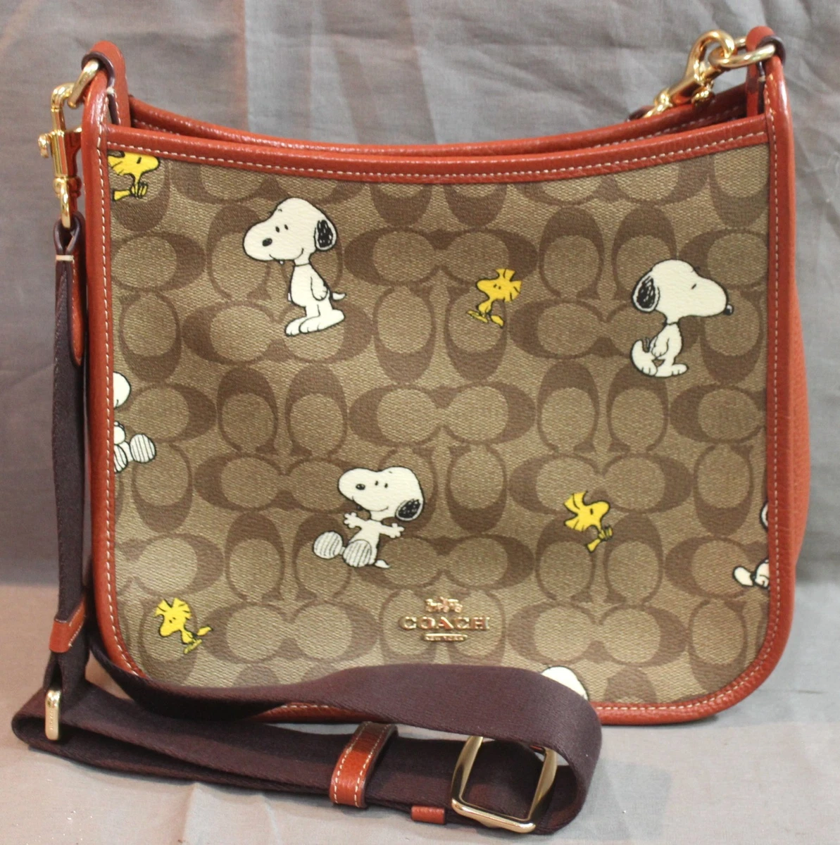 Coach Peanuts Zip Bags & Handbags for Women for sale | eBay