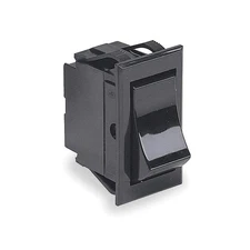 CARLING TECHNOLOGIES TIGK54-6S-BL-NBL RockerSwitch,NoLens/Lamp,Black,On/Off 3XC5