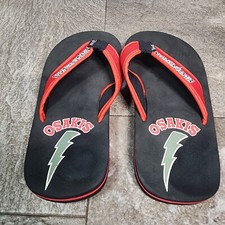 Osakis Silverstreaks Youth Sandals Flip Flops Flip-out 9" Long