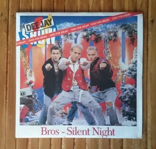 Bros - Silent Night / Cat among the pigeons - 45 giri - 7" CBS - 1988