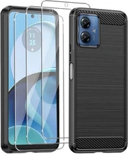 For Motorola Moto G73/G53/G84/G54/G14 5G Case,Phone Cover & Screen Protector