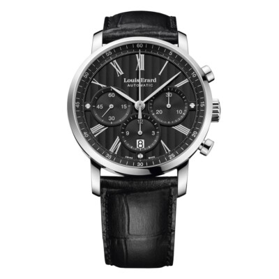 Louis Erard Excellence Black Leather Auto Watch 71231AA02.BDC51
