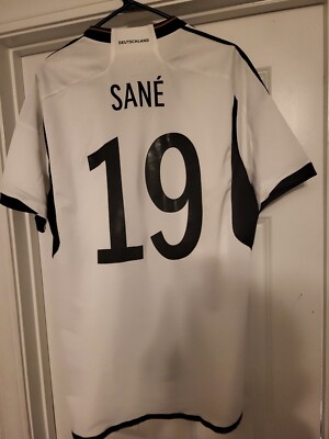 Adidas Germany 2022 Leroy Sane #19 Home Soccer Jersey White Men's