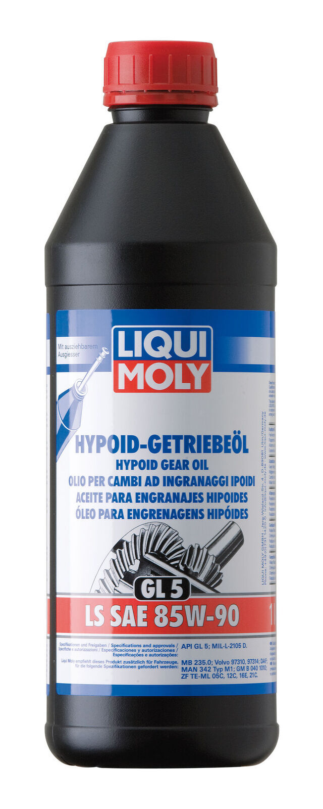 Liqui Moly Hypoid Gear Oil 85W90 1L fits Toyota Regius RZH125 eBay