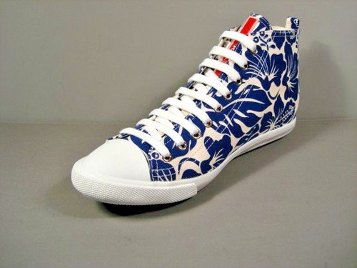 prada flower sneakers