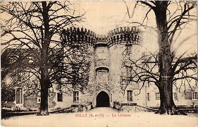 Old postcard AK MILLY - Le Chateau (384542)