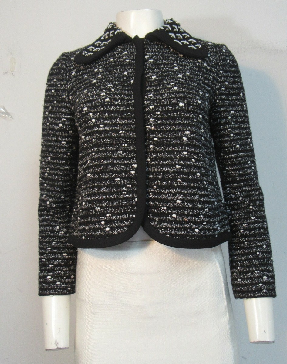 ジャケット GIAMBATTISTA VALLI BOUCLE JACKET Giambattista Valli Retail- Over $2,600 Embellished 'Boucle