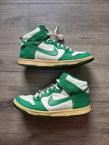 Nike Dunk High 2010 Sail/Lucky Green 