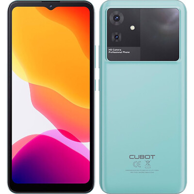 Cubot Note 21 4G/LTE Green 128GB + 6GB Dual-Sim Factory Unlocked GSM ...