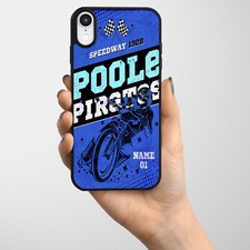 Personalised Poole Pirates iPhone Case Speedway Hard Phone Cover Gift SP21