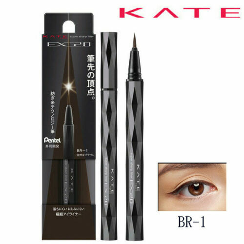 KANEBO KATE Super Sharp Liner EX 3.0 INTENSE BLACK Liquid Eyeliner - Picture 5 of 6