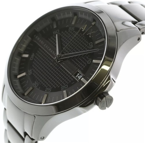Armani Exchange Men's Hampton AX7101 Black Stainless-Steel Plated ...