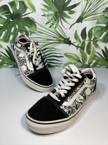Vans Skull Skeleton Spooky Fall Design 