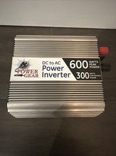 Power Gear 300W/600W DC to AC Power Inverter Portable Auto Adapter
