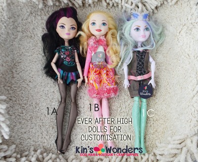 custom ever after high dolls
