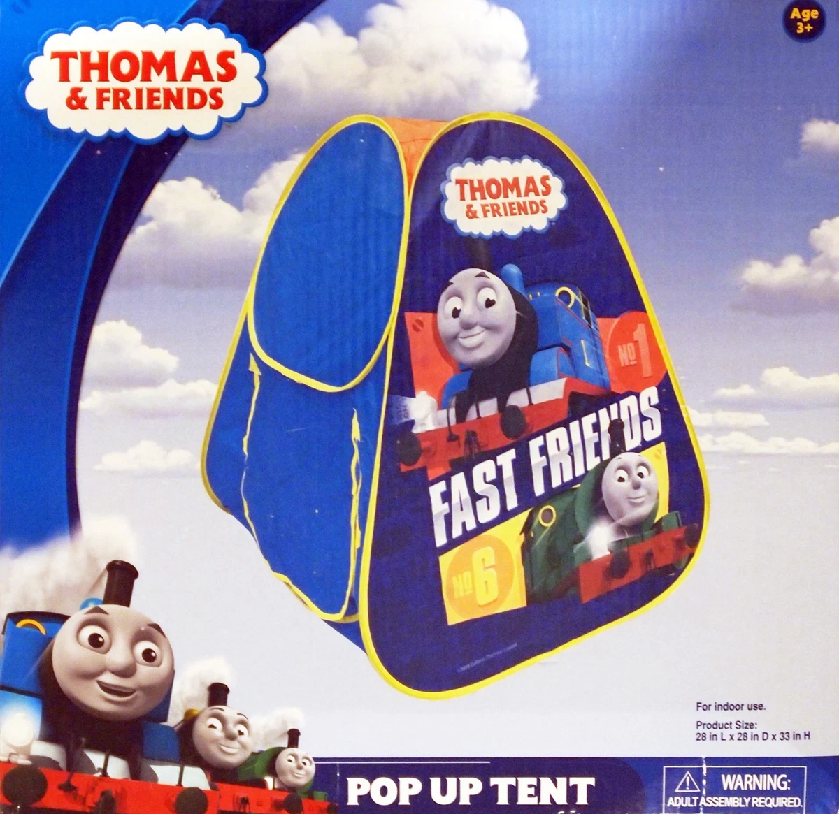 Thomas Friends Child Size Pop Up Tent NEW eBay