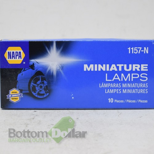 Napa 1157-N Miniature Lamps Stoplight Bulb (10 Pack) - Picture 2 of 2