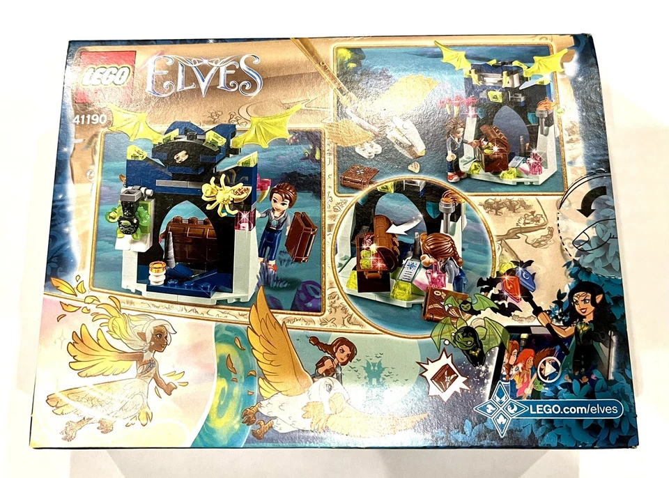 Lego Elves: Emily Jones & the Eagle Getaway (41190) Novo Taco Vespe Selado Novo Novo em folha - Imagem 4 de 4