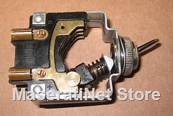 MASERATI 3500/GTI/GT VIGNALE SPYDER, SEBRING 1 DASH SWITCH - BEAVER TAIL 