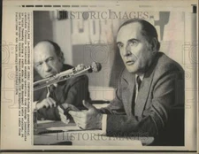 1977 Press Photo Francois Mitterrand France President - DFPC29905