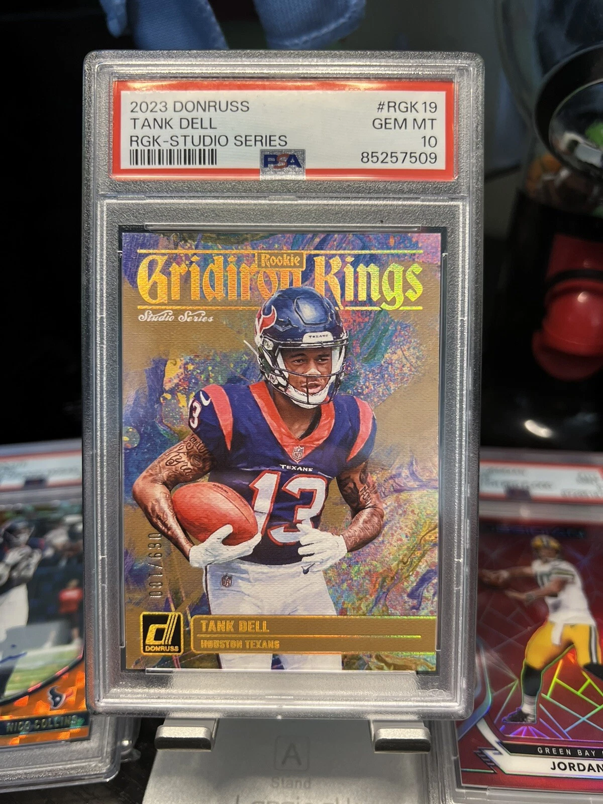 Tank Dell Panini Donruss Rookie Gridiron Kings #RGK19 Studio Series