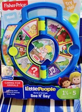 Fisher-Price DVP80 Little People World of Animals See 'n Say Interactive Toy