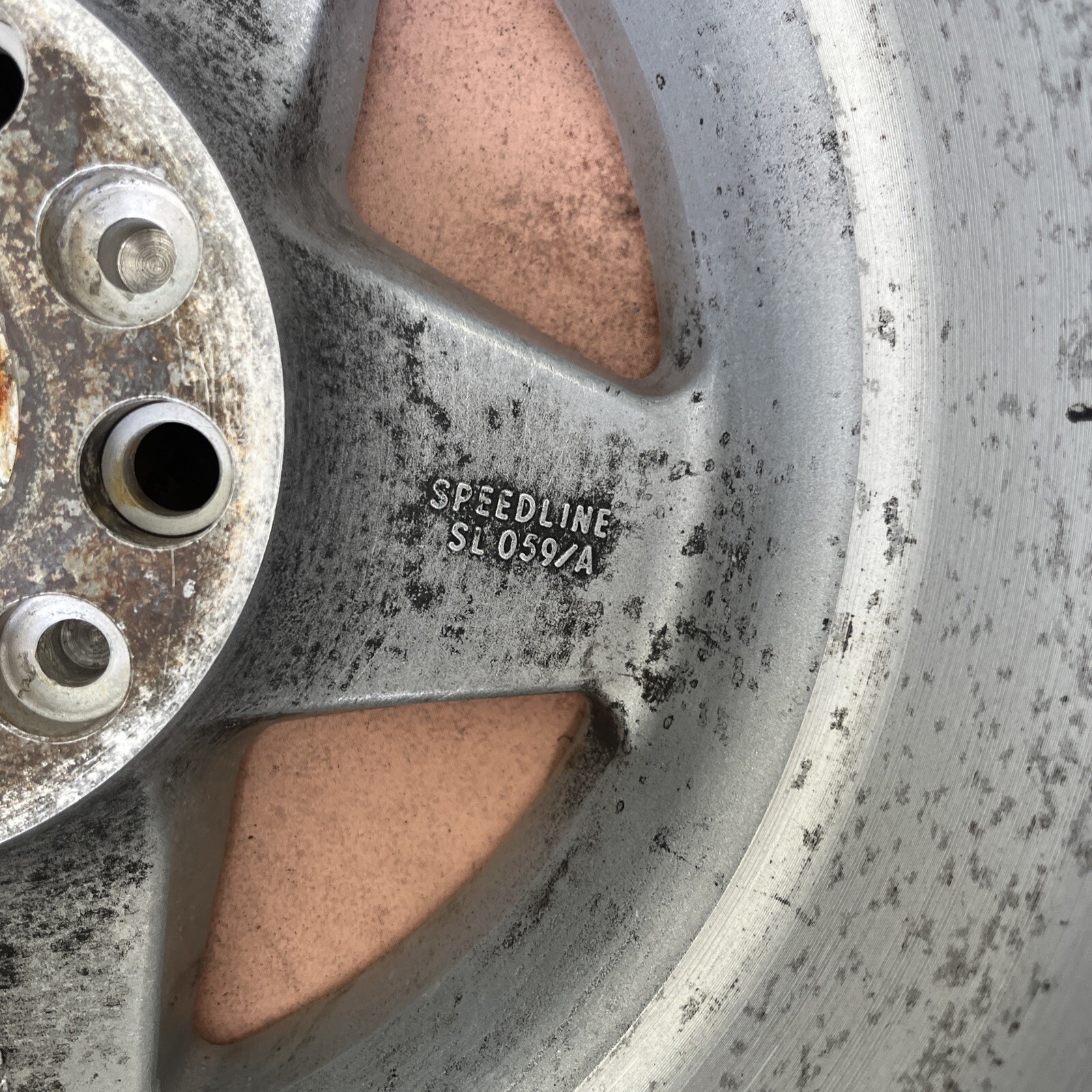 Ferrari Speedline Wheels Set 180 TR 390 Metric GAlSi7 T4 117272 E 535 Used
