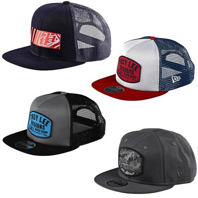 Troy Lee Designs Snapback Cap Blockworks Schild Mütze Kappe Verstellbar New Era