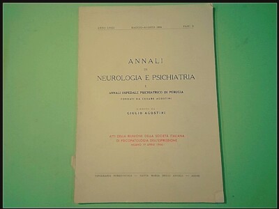 ANNALEN DER NEUROLOGIE UND PSYCHIATRIE MAI AUGUST 1964 FASC. 2