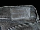 HUDSON Mens corduroy pants Blake Slim Straight 29x29 black w/ white "shimmer" — photo 8
