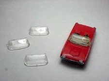  T JET 1963 T-BIRD WINDSHIELD. PLASTIC INJECTION MOLDED. 