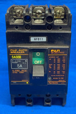 FUJI ELECTRIC CIRCUIT BREAKER SA33B 5A 220V AC