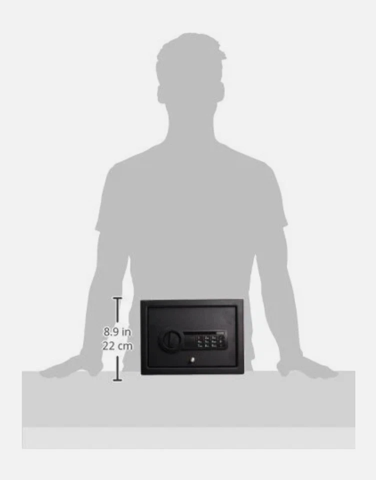 Stack-On PDS-1500 Electronic Drawer Safe For Gun Firearm Backup Key 13 lbs - Image 4 of 4